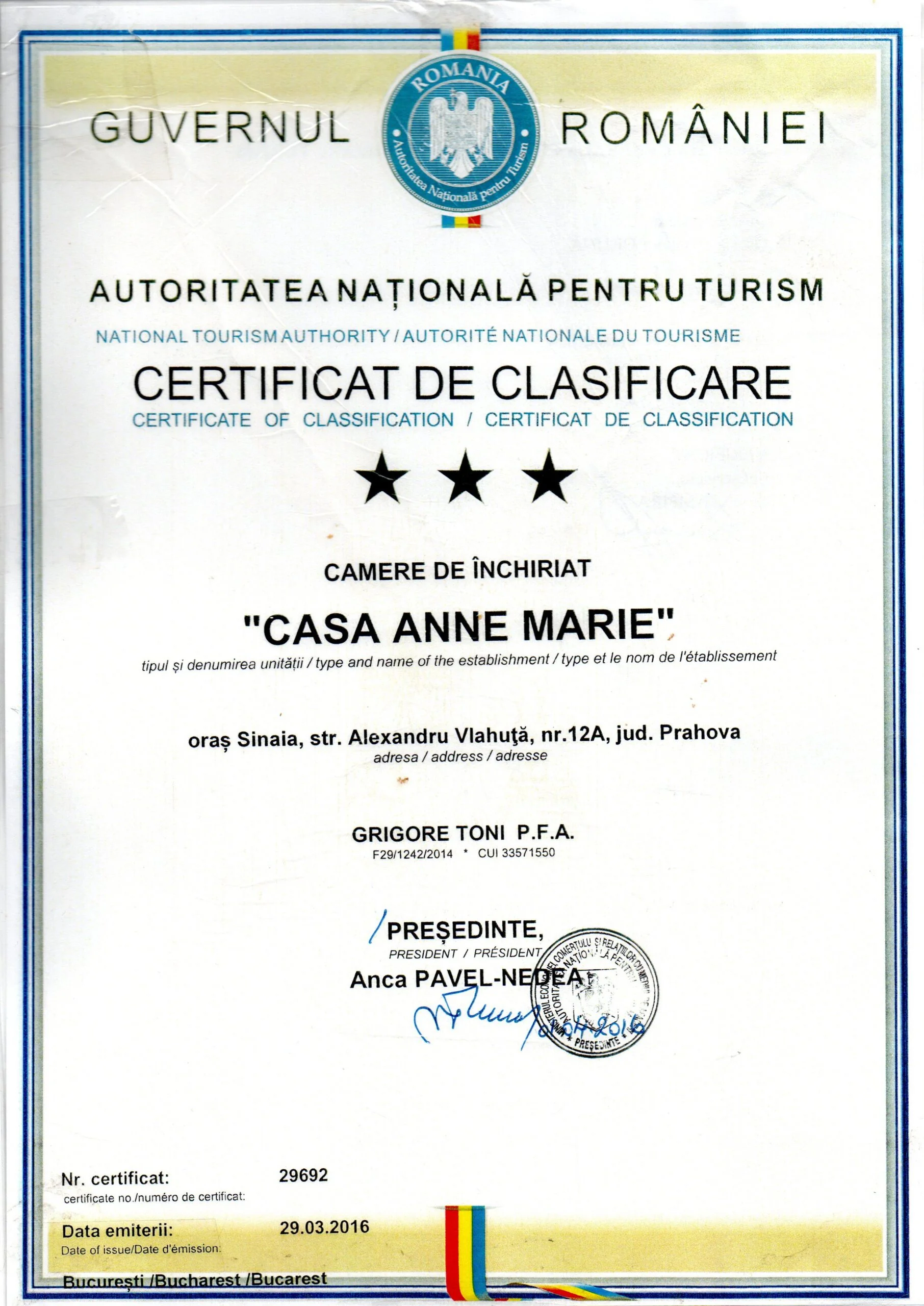 Clasificare